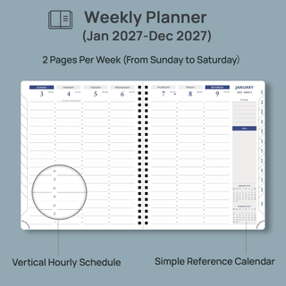 POPRUN 2026 Weekly Planner