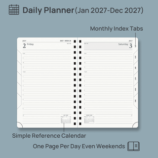 POPRUN 2027 Daily Planner
