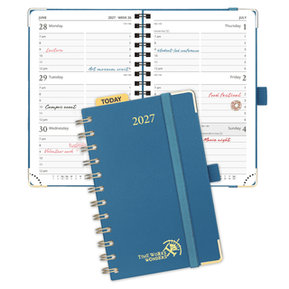 POPRUN 2027 Week Planner Night Sky Blue