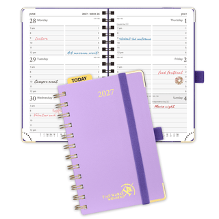 POPRUN 2027 Week Planner Violet