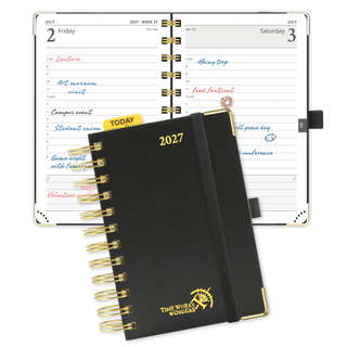POPRUN 2027 Daily Planner Black