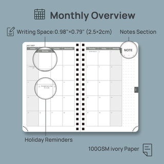 POPRUN 2027 Week Planner