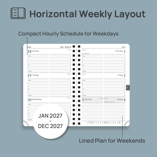 POPRUN 2027 Week Planner