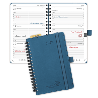 POPRUN 2027 Week Planner Night Sky Blue