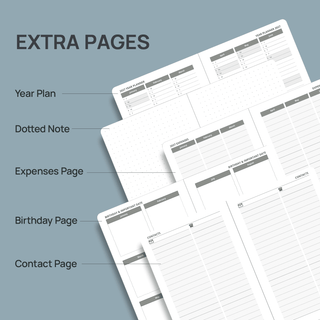POPRUN 2027 Week Planner