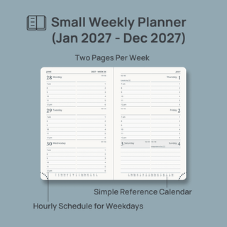 POPRUN 2027 Week Planner