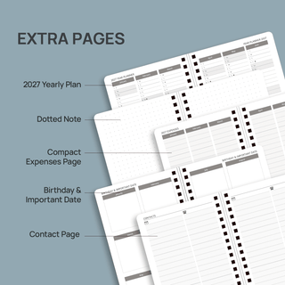 POPRUN 2026 Weekly Planner