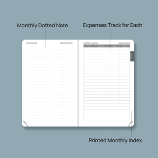 POPRUN 2027 Monthly Planner