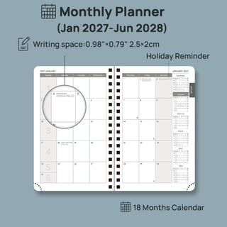 POPRUN 2025 Monthly Planner