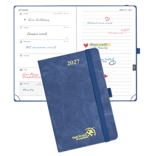 POPRUN Weekly Planner Ink Blue