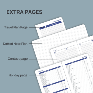 POPRUN 2026 Weekly and Monthly Planner