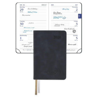 POPRUN 2026 Weekly and Monthly Planner Black