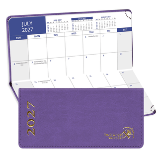 POPRUN 2026 Monthly Planner Purple