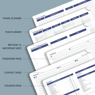 POPRUN 2026 Monthly Planner