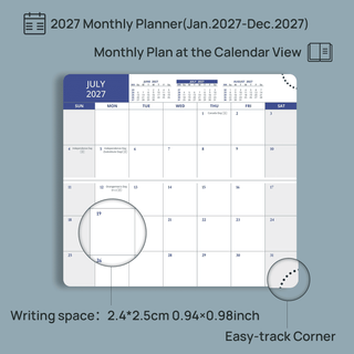 POPRUN 2026 Monthly Planner