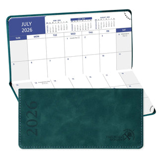 POPRUN 2026 Monthly Planner Petrol