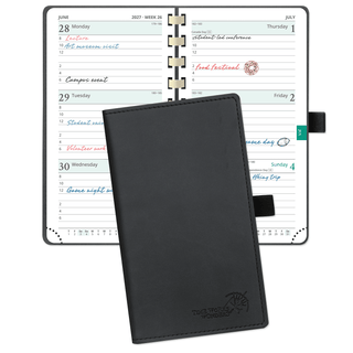 POPRUN 2027 Week Planner Black
