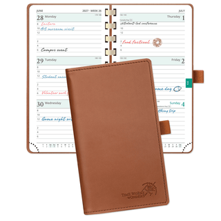 POPRUN 2027 Week Planner Brown