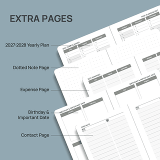 POPRUN 2027 Week Planner