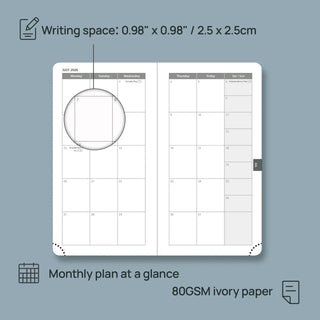 POPRUN 2026 Weekly Planner