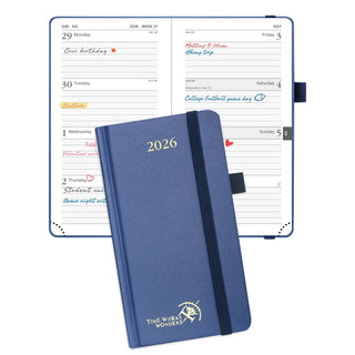 POPRUN 2026 Weekly Planner Night Sky Blue