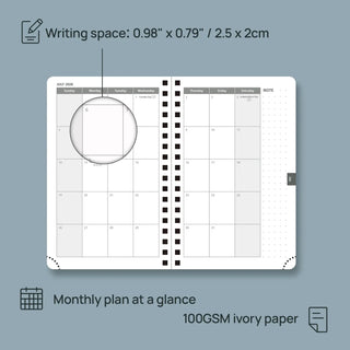 POPRUN 2026 Weekly Planner
