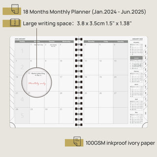 POPRUN 2024 Weekly Planner