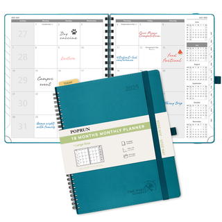 POPRUN 2025 Monthly Planner