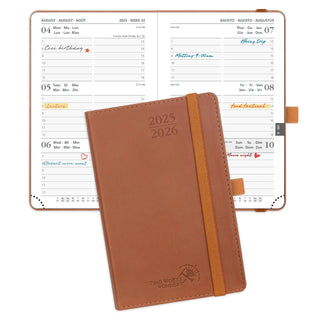 POPRUN 2025-2026 Academic Planner Brown
