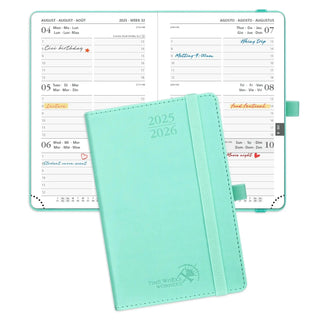 POPRUN 2025-2026 Academic Planner Green