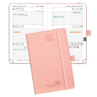 POPRUN 2025-2026 Academic Planner Pink