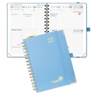POPRUN 2025-2026 Academic Planner Haze blue