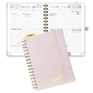POPRUN 2025-2026 Academic Planner Light Pink