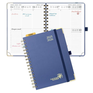 POPRUN 2025-2026 Academic Planner Navy Blue