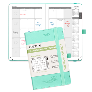 POPRUN 2025 Monthly Planner