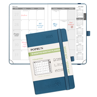 POPRUN 2025 Monthly Planner