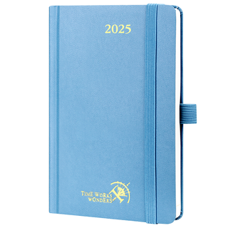 POPRUN 2025 Weekly Planner Haze Blue