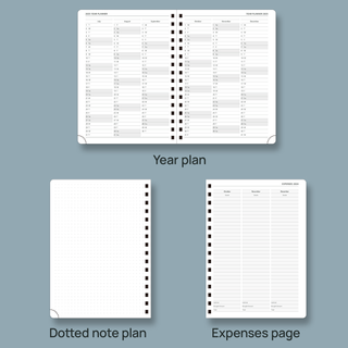 POPRUN 2025 Weekly Planner