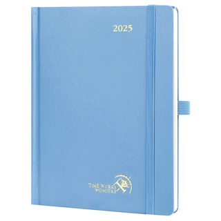 POPRUN 2025 Weekly Planner Haze Blue