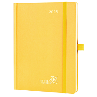 POPRUN 2025 Weekly Planner Light Yellow