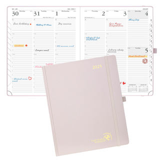 POPRUN 2025 Weekly Planner