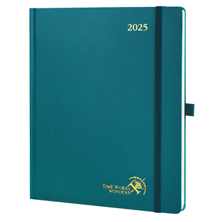 POPRUN 2025 Weekly Planner Pacific Green