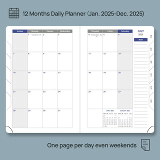 POPRUN 2025 Daily Planner