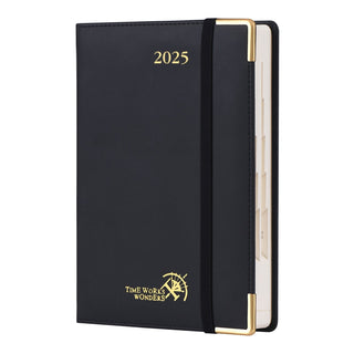 POPRUN 2025 Daily Planner Black