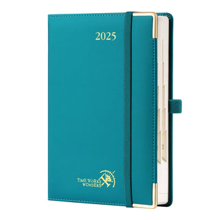 POPRUN 2025 Daily Planner Pacific Green