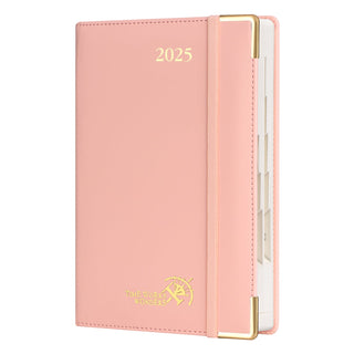 POPRUN 2025 Daily Planner Sakura Pink