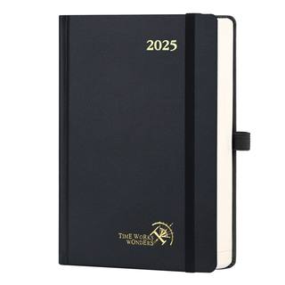 POPRUN 2025 Daily Planner Black