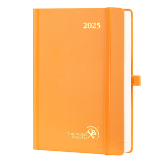 POPRUN 2025 Daily Planner Orange