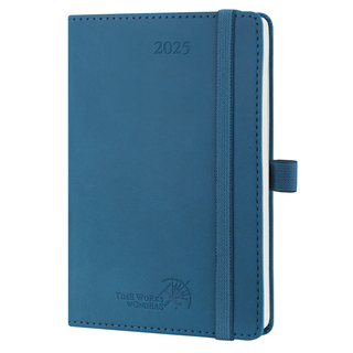 POPRUN 2025 Weekly Planner Navy Blue