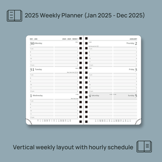 POPRUN 2025 Weekly Planner